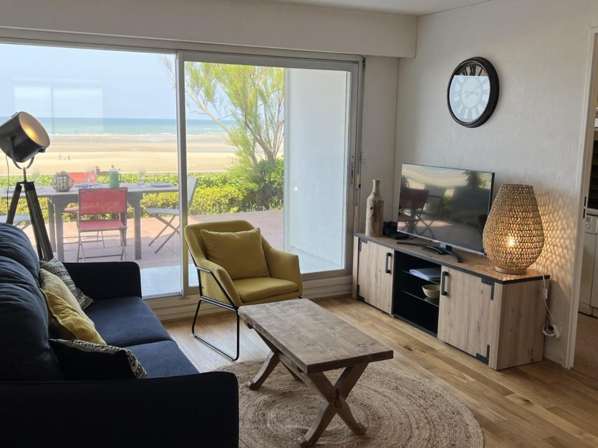 Appartement 2P, Rez-De-Jardin, Acces Plage, Animaux Ok, Parking, Internet Inclus - Fr-1-487-355 Cabourg Exterior foto