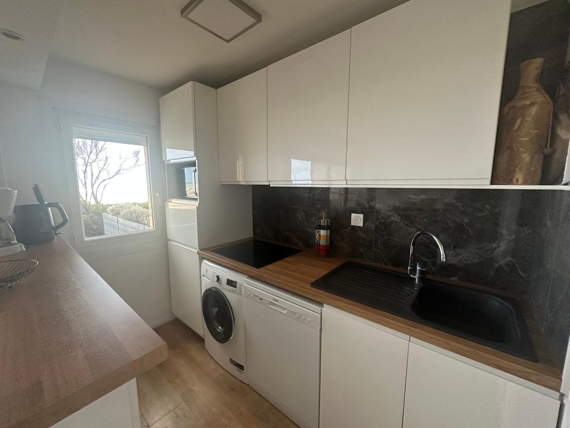Appartement 2P, Rez-De-Jardin, Acces Plage, Animaux Ok, Parking, Internet Inclus - Fr-1-487-355 Cabourg Exterior foto